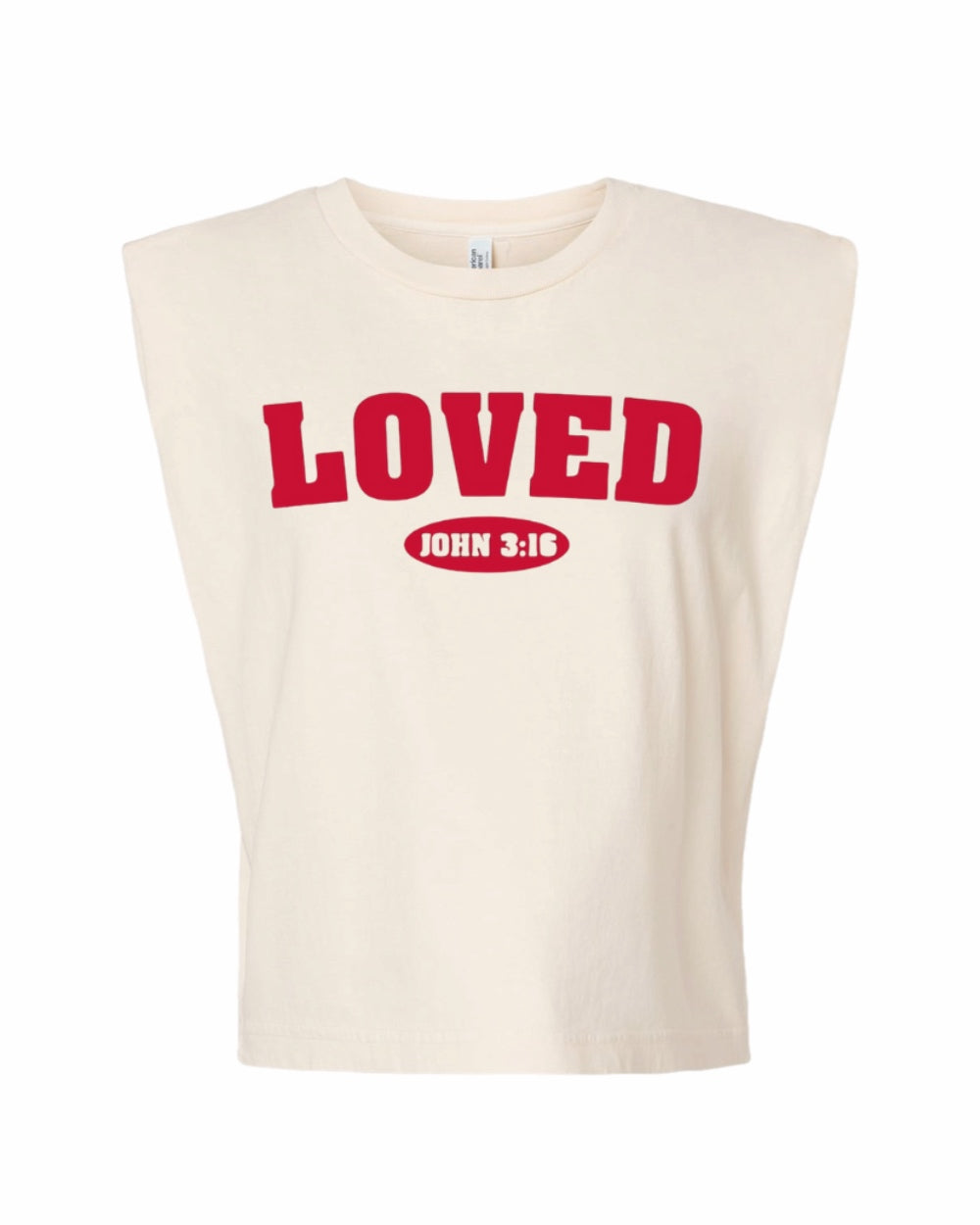 Loved Muscle Tank Tee