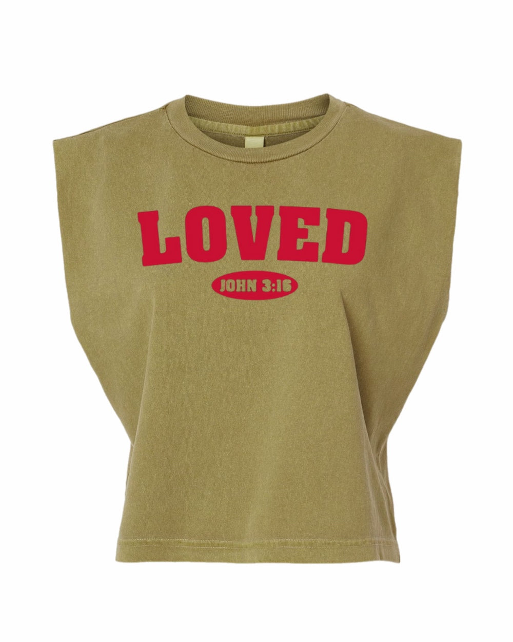 Loved Muscle Tank Tee