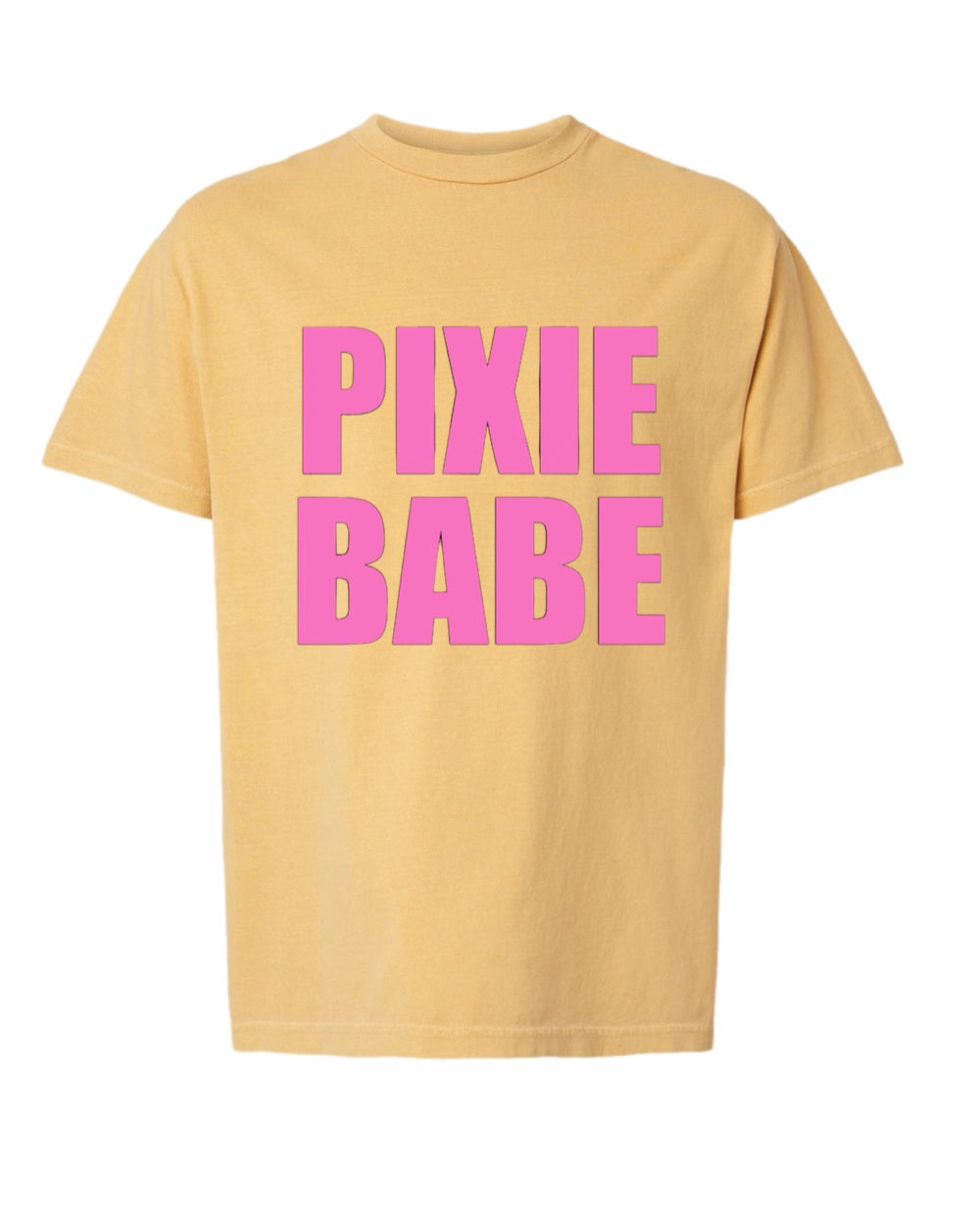 Pixie Babe Heavy Weight Cotton Tee (Pink)