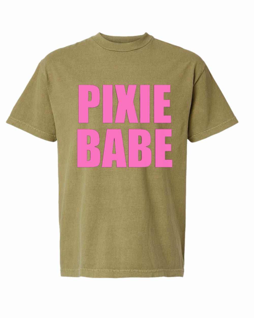 Pixie Babe Heavy Weight Cotton Tee (Pink)