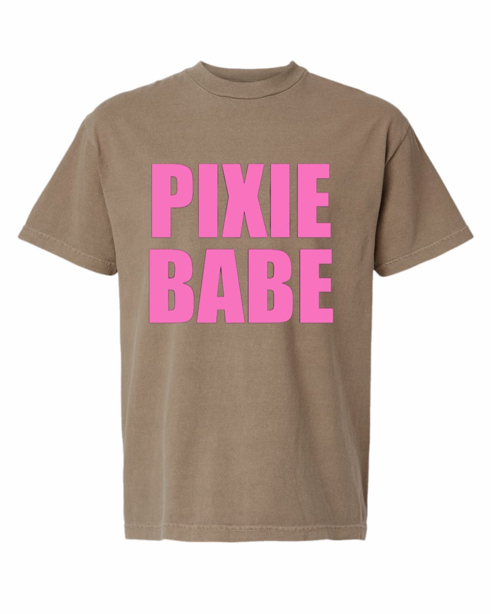 Pixie Babe Heavy Weight Cotton Tee (Pink)