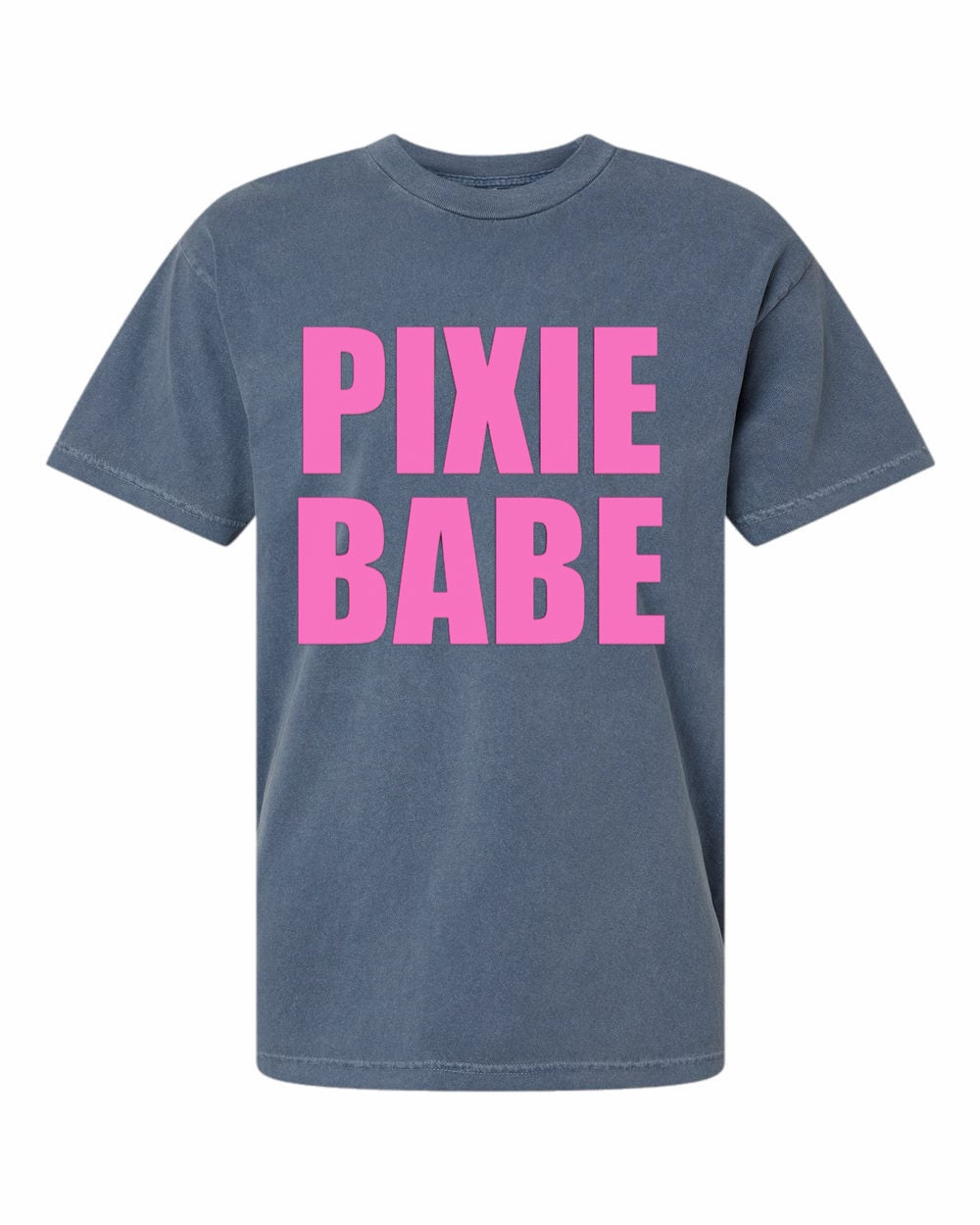 Pixie Babe Heavy Weight Cotton Tee (Pink)