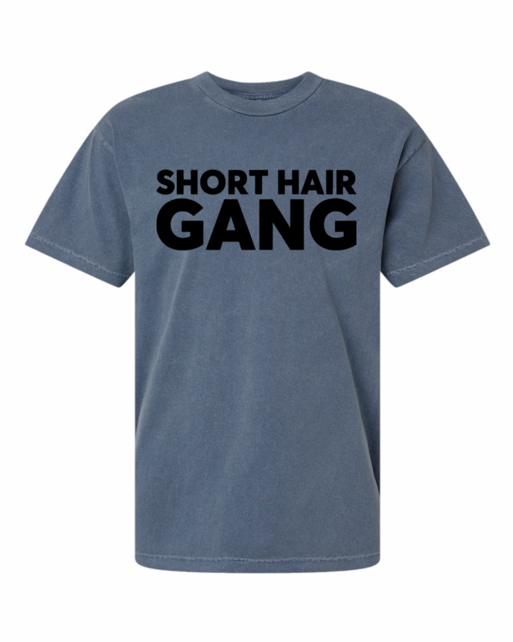 Short Hair Gang Heavy Weight Cotton Tee (Black)