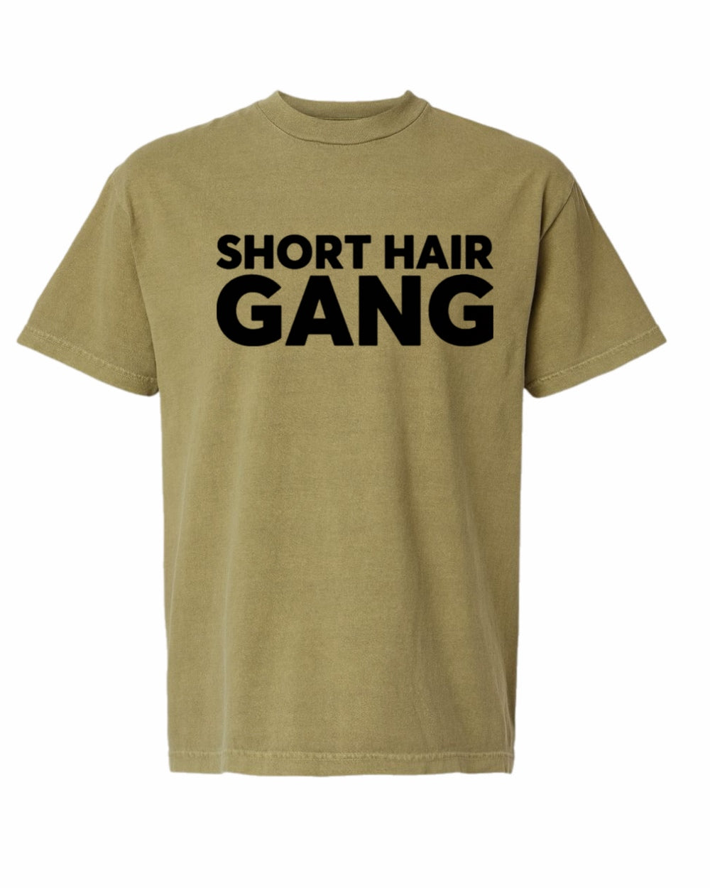 Short Hair Gang Heavy Weight Cotton Tee (Black)