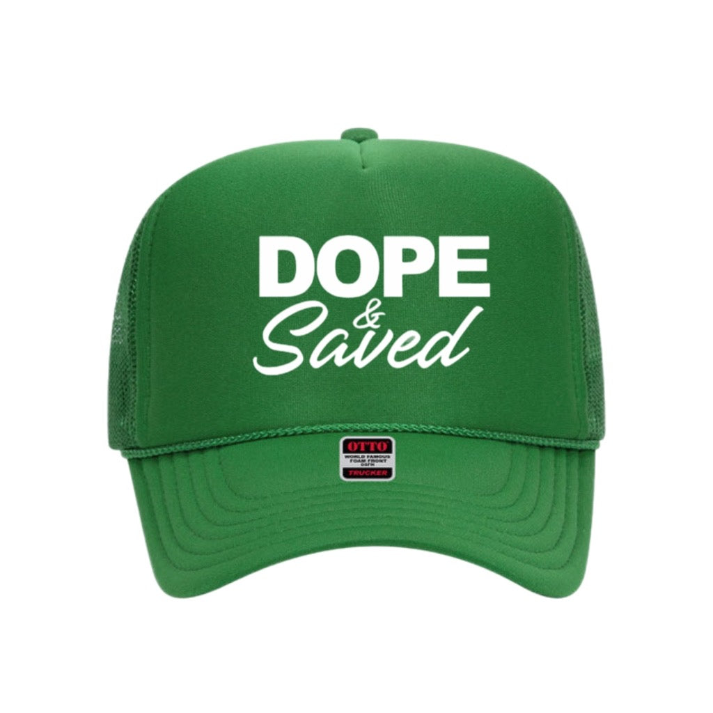 Dope & Saved Trucker Hat