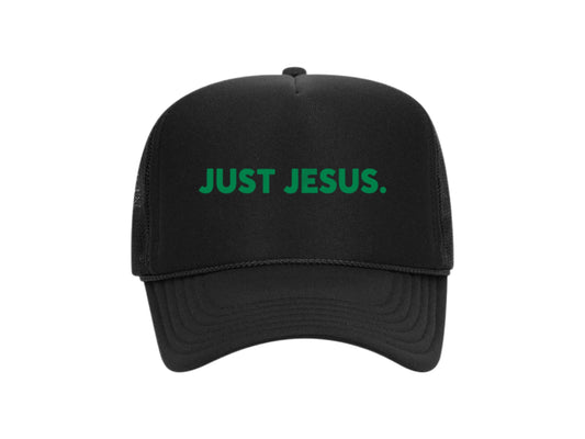 Just Jesus Trucker (Green)