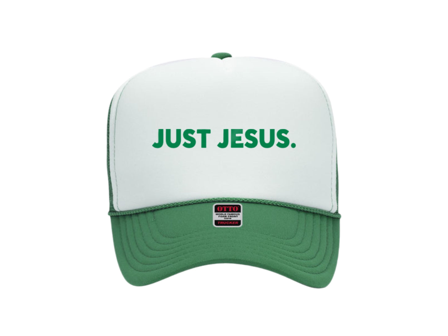 Just Jesus Trucker (Green)