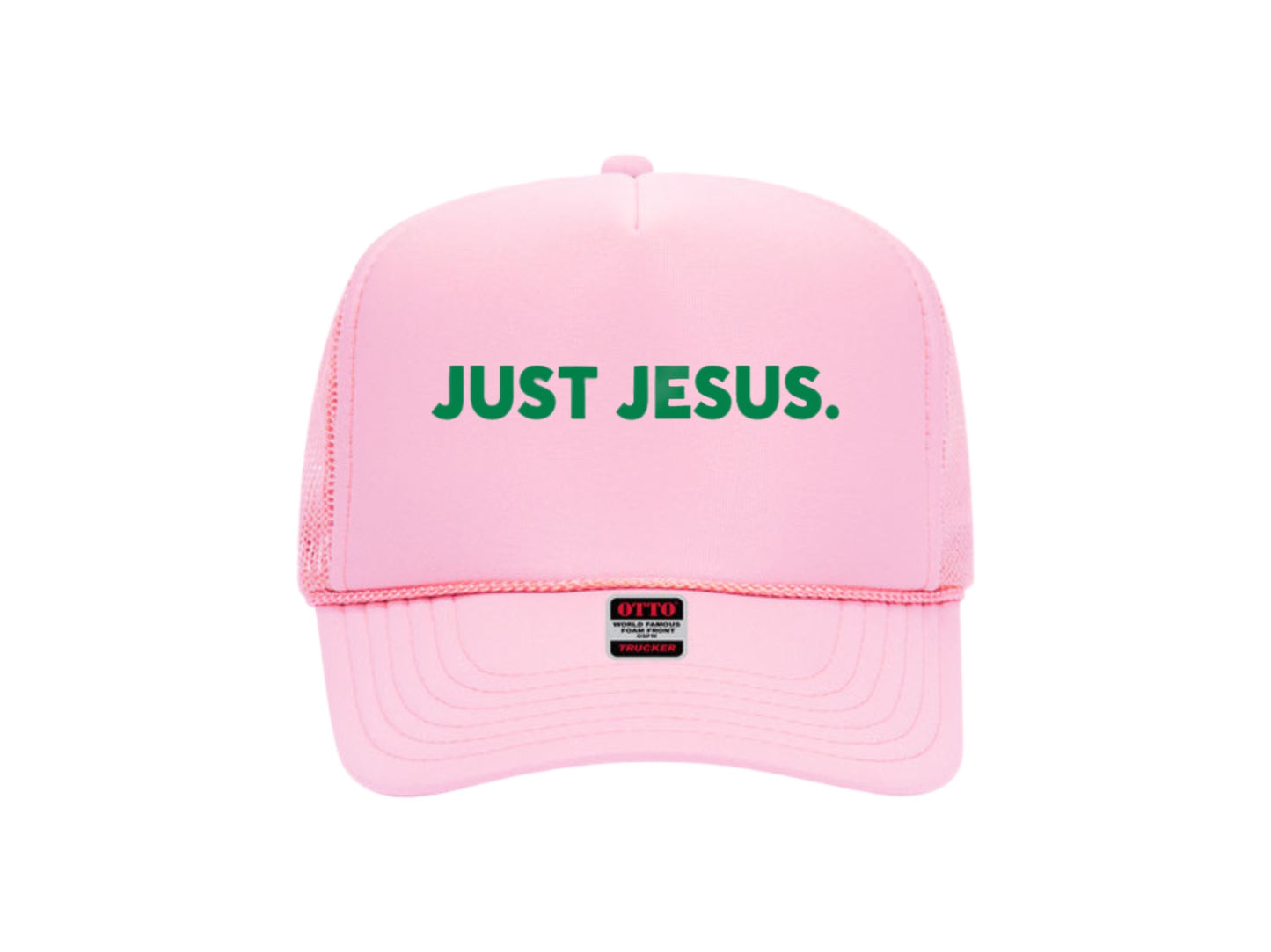 Just Jesus Trucker (Green)