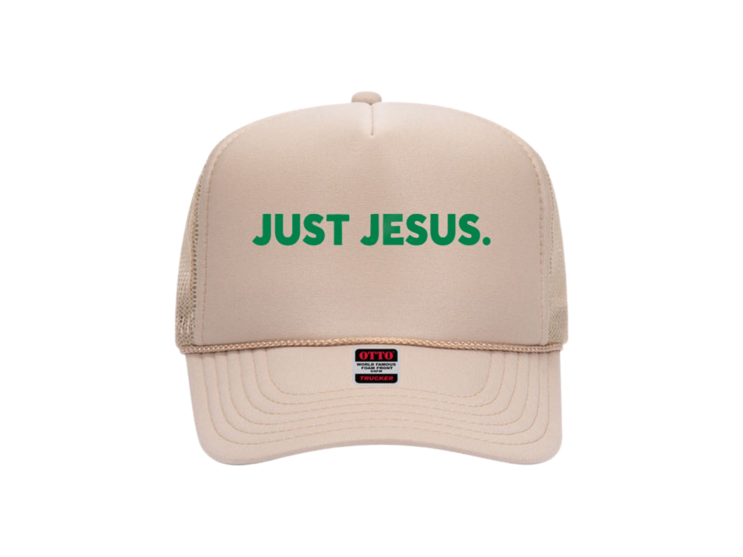 Just Jesus Trucker (Green)