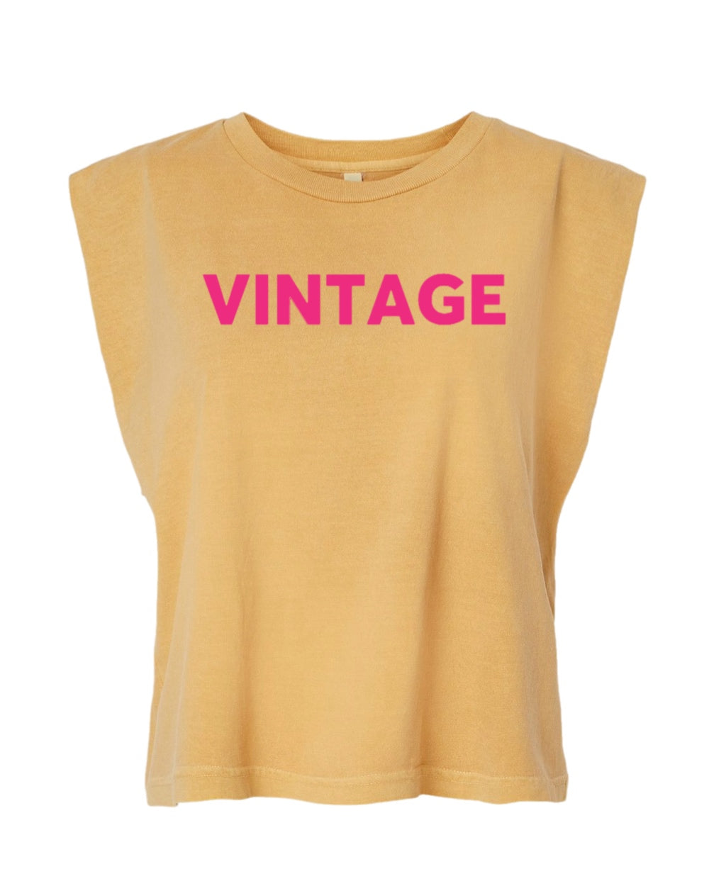 Vintage Muscle Tank (Pink)