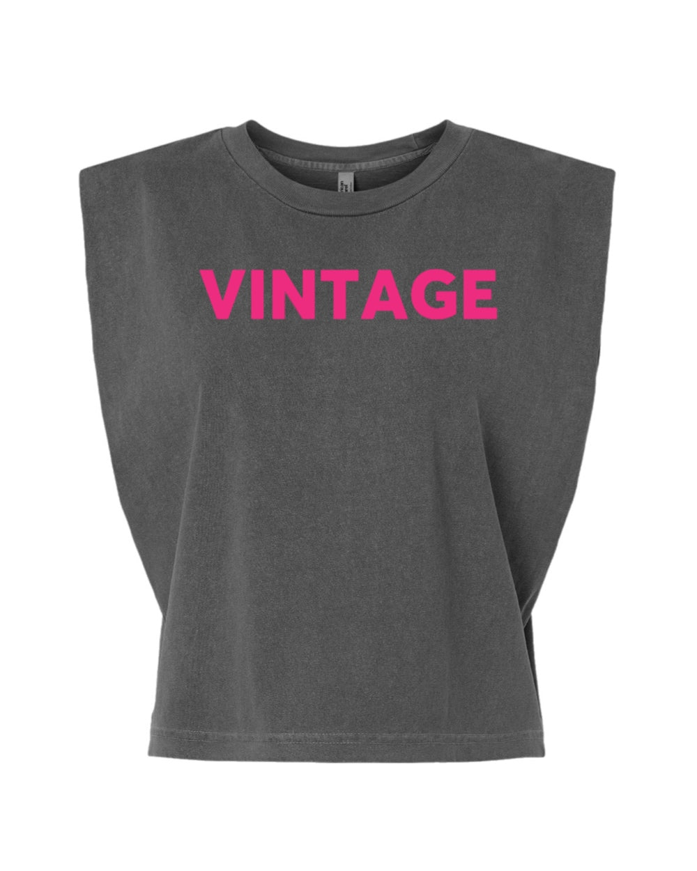 Vintage Muscle Tank (Pink)