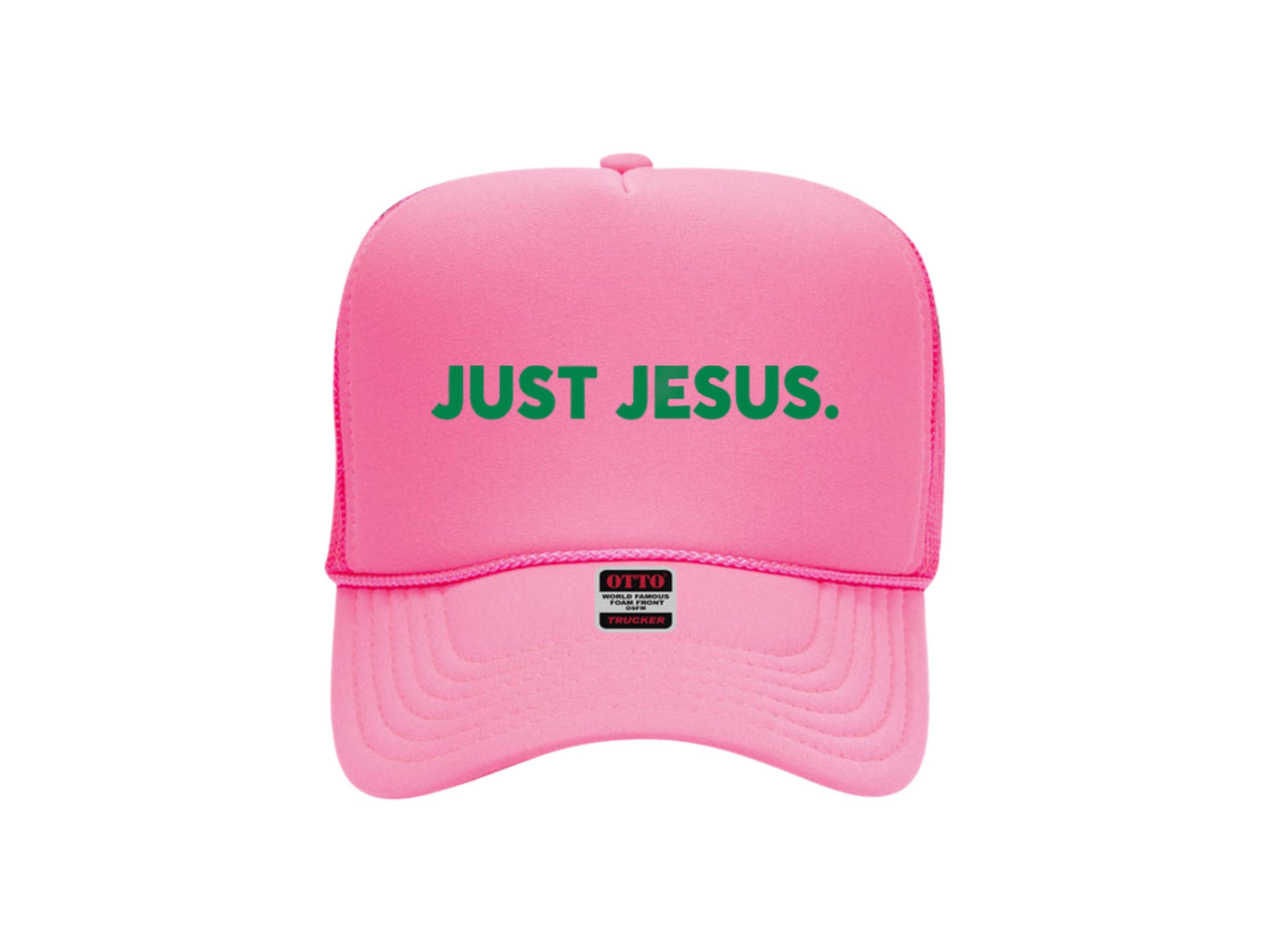 Just Jesus Trucker (Green)