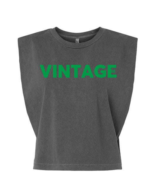 Vintage Muscle Tee (Green)