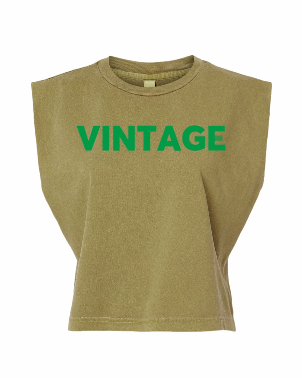 Vintage Muscle Tee (Green)