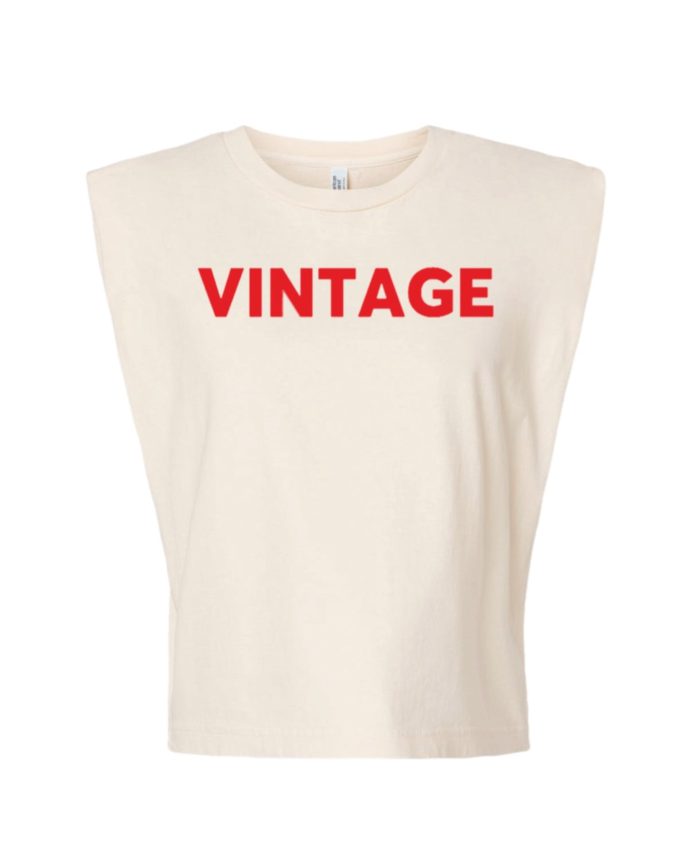 Vintage Muscle Tee ( Red)