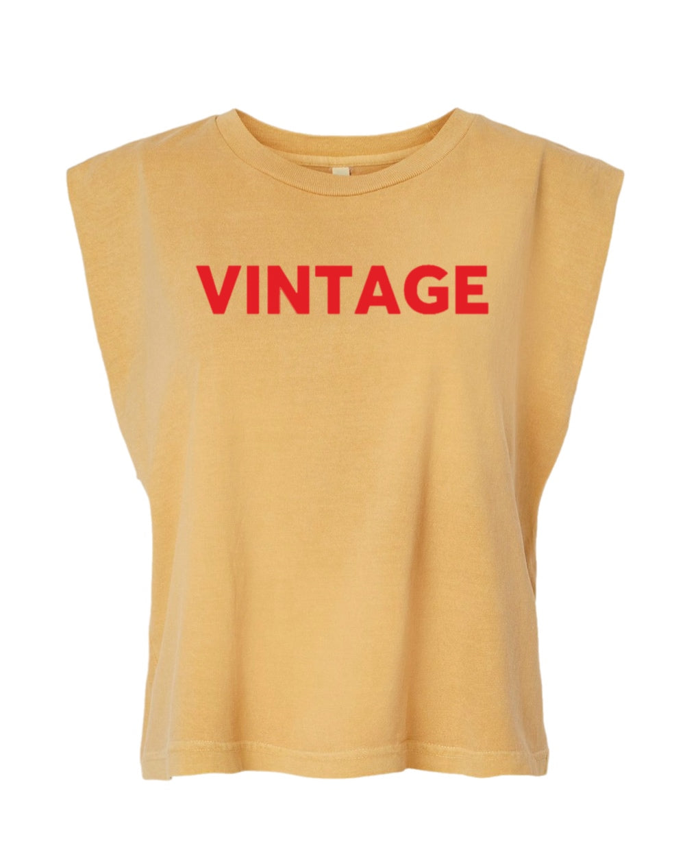 Vintage Muscle Tee ( Red)