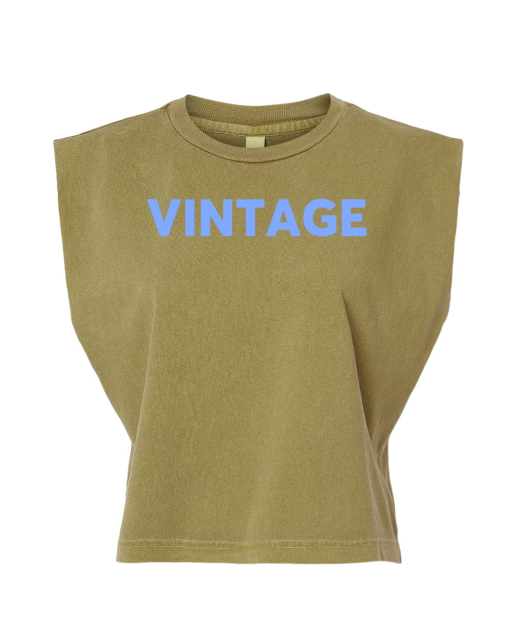 Vintage Muscle Tee (Denim)