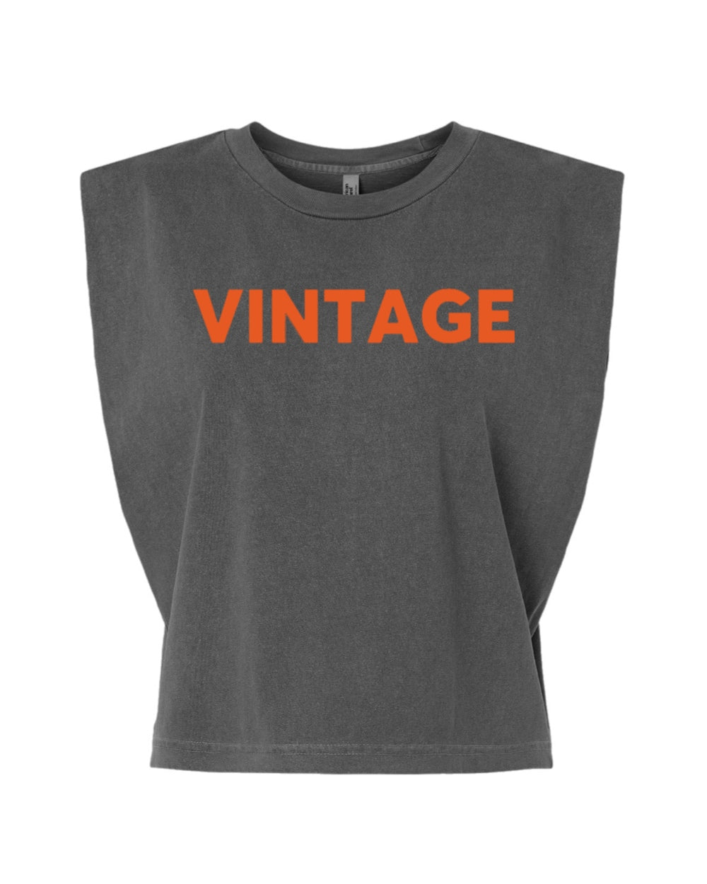 Vintage Muscle Tee (Orange)