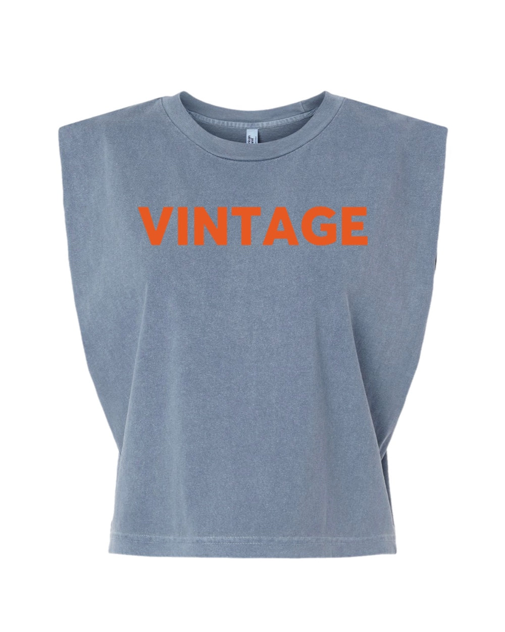 Vintage Muscle Tee (Orange)