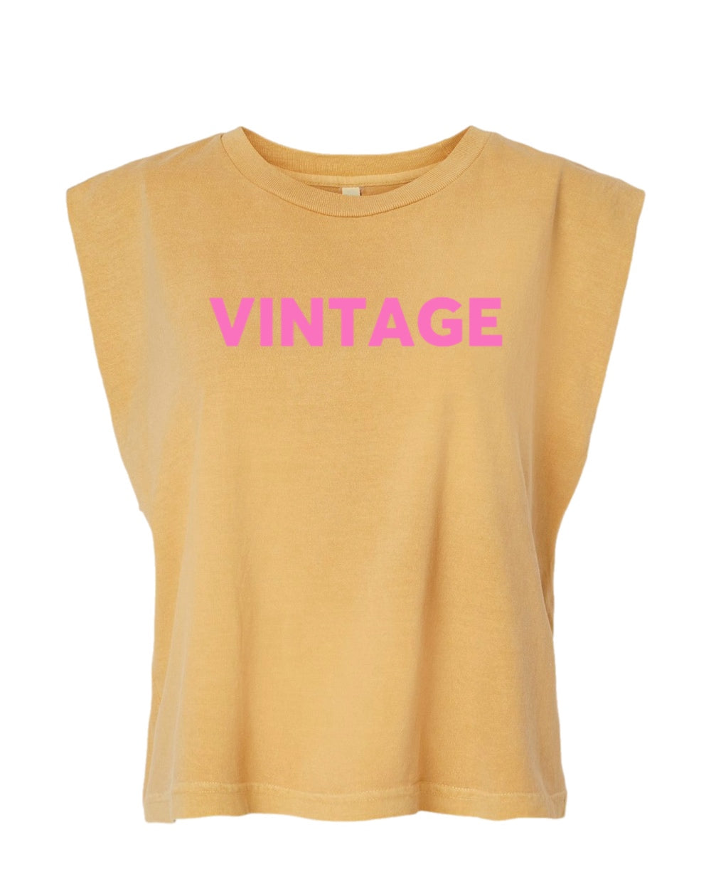 Vintage Muscle Tank (Pink)