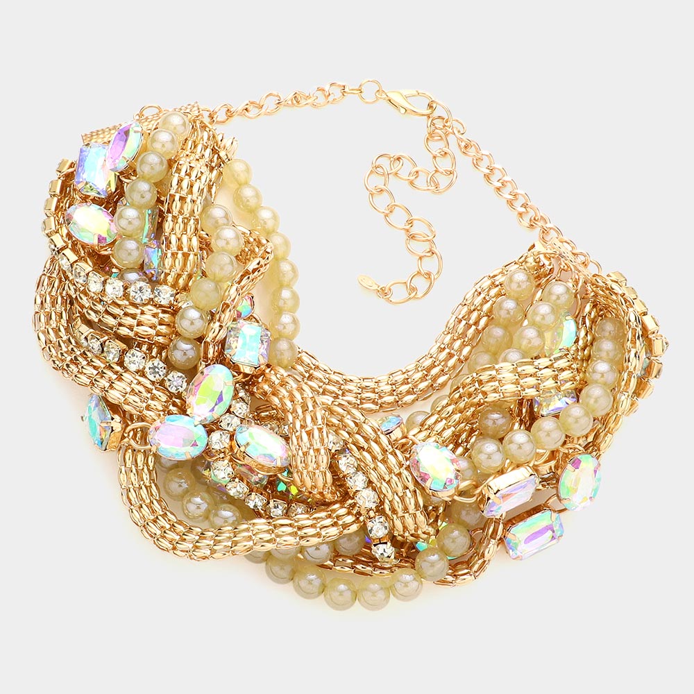 Crossed Up Necklace