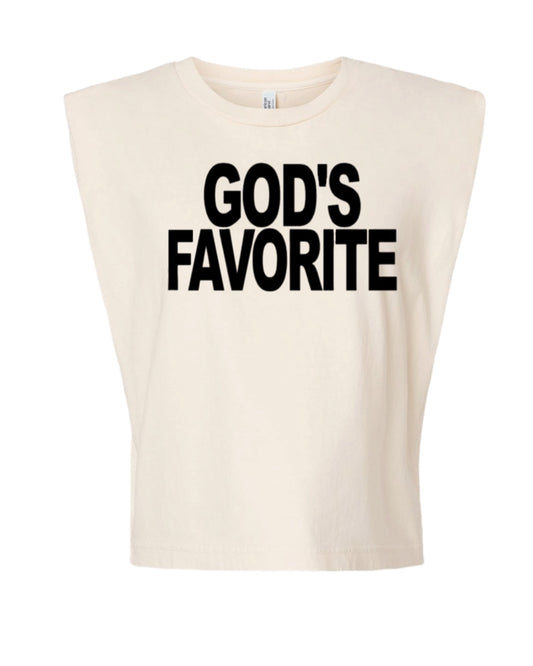 God's Favorite Bold Faded Tank