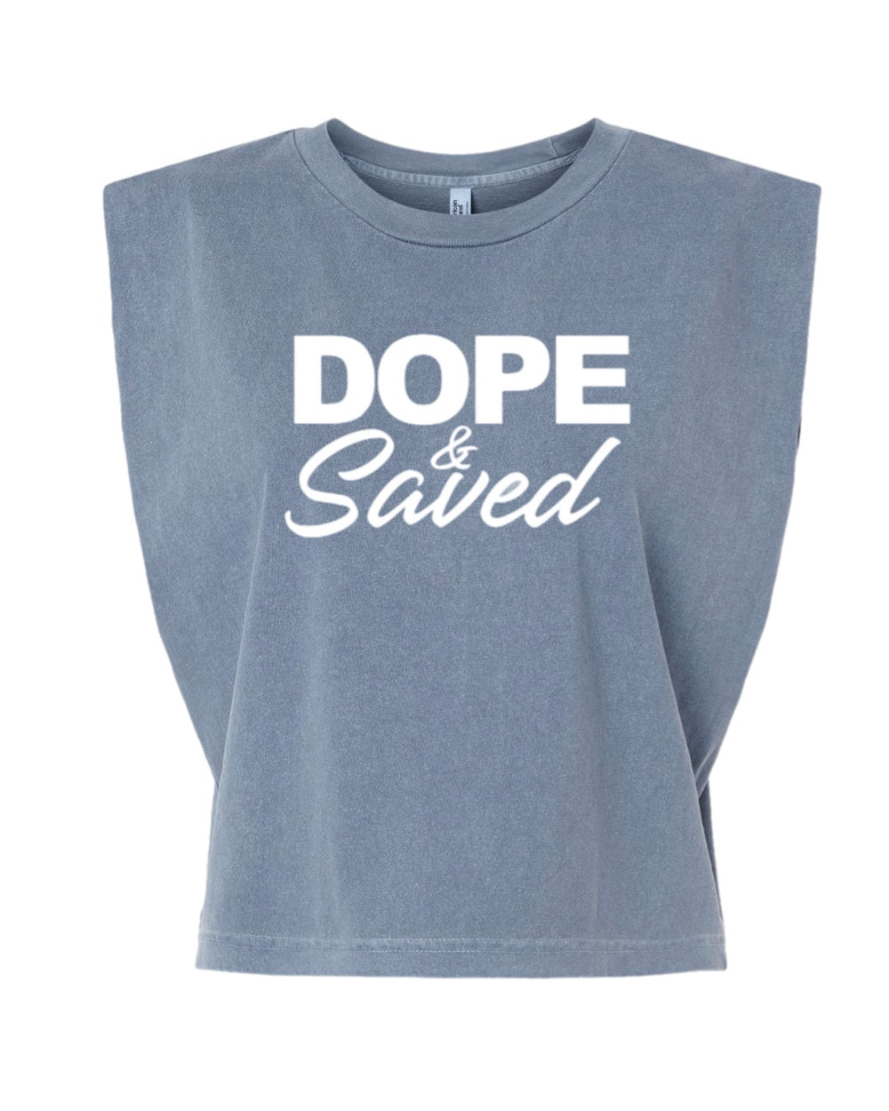 Dope & Saved Faded Tee
