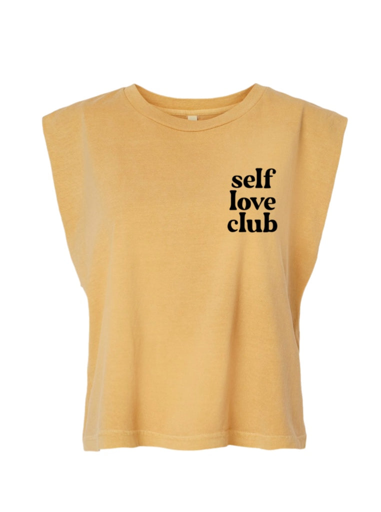 Self Love Club Corner Faded Tank
