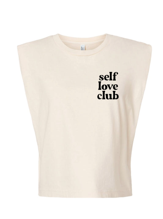 Self Love Club Corner Faded Tank