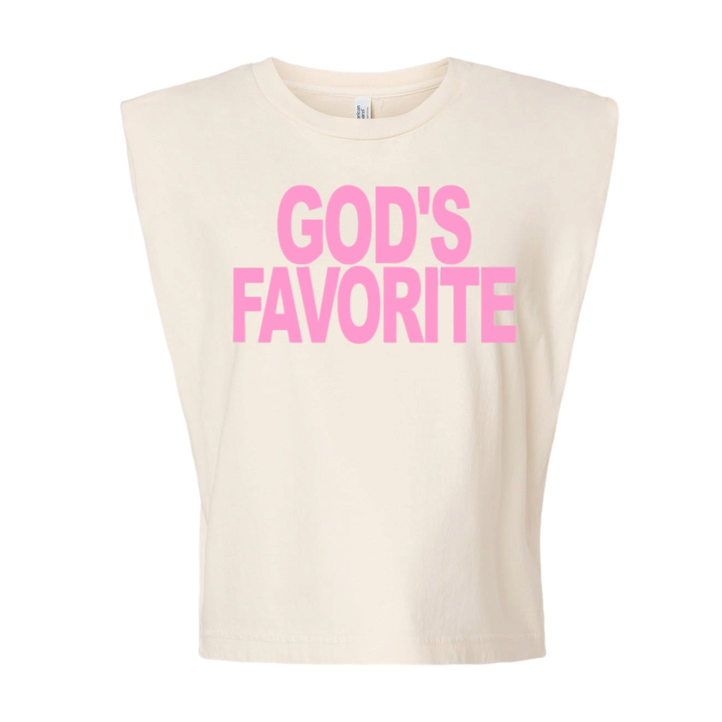 God's Favorite Bold Tank (Pink)