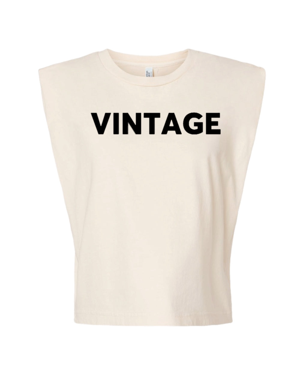 Vintage Muscle Tee (Black)
