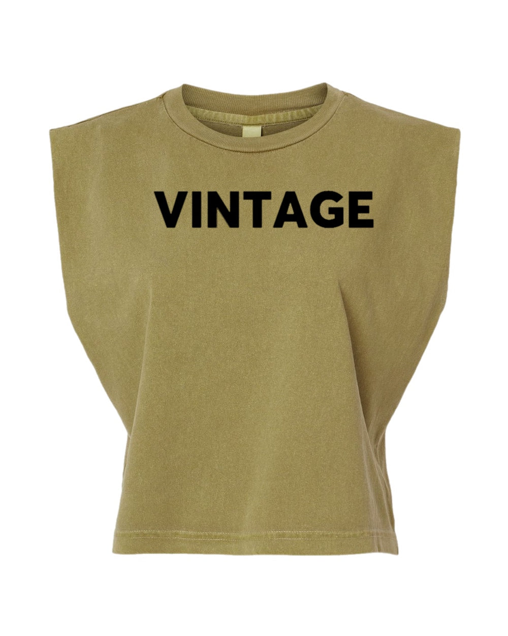 Vintage Muscle Tee (Black)