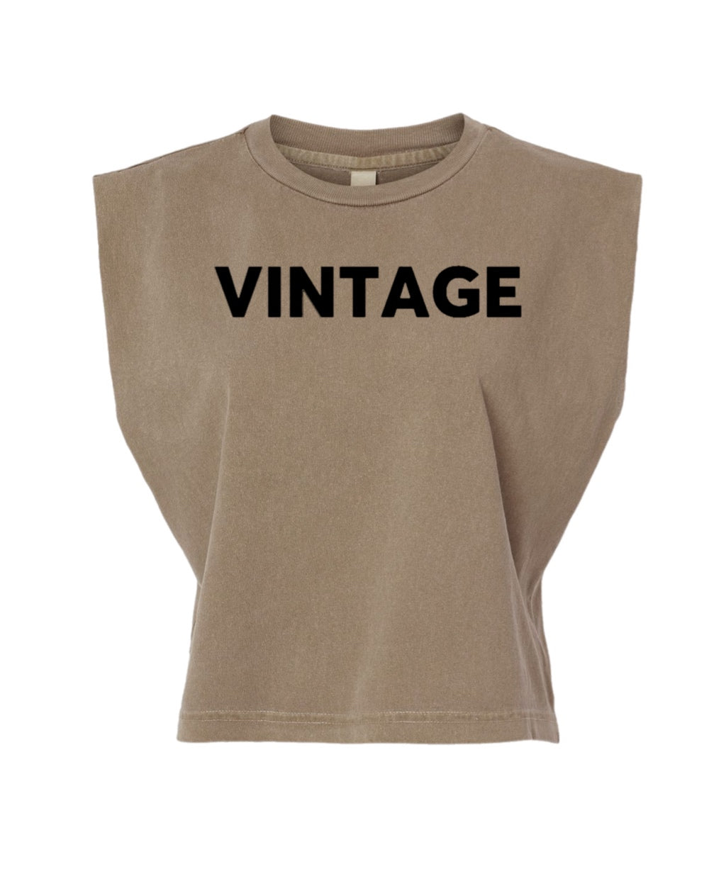 Vintage Muscle Tee (Black)