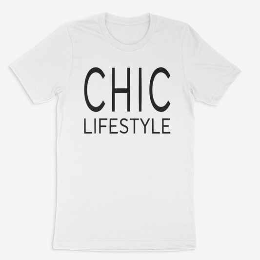 Chic Lifestyle Tee ( Black)