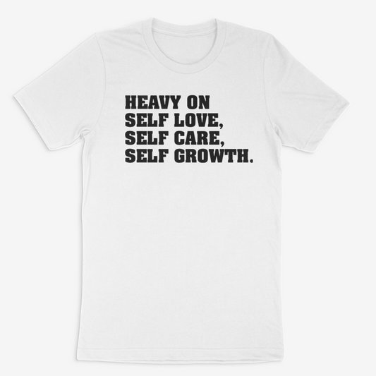 Heavy on it all Tee (Black)