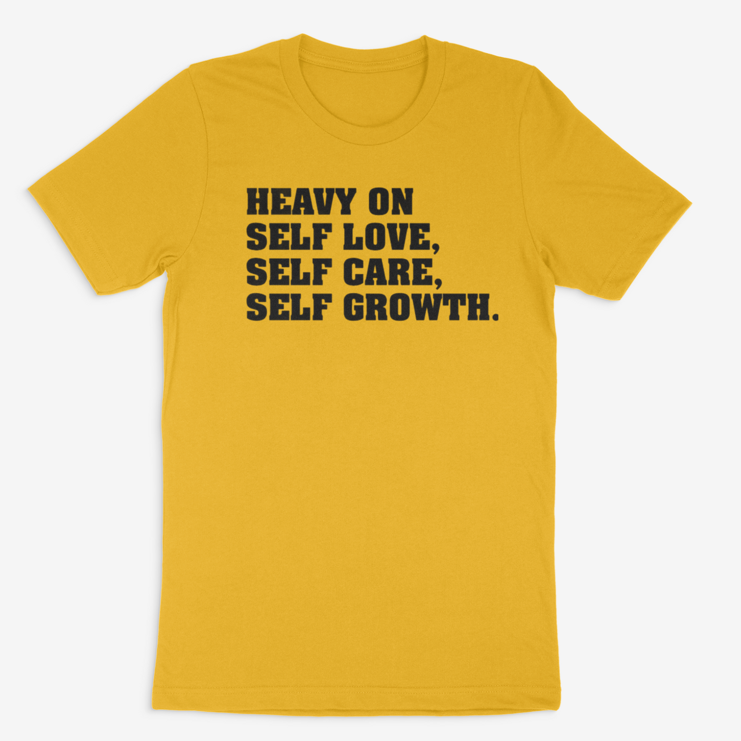 Heavy on it all Tee (Black)