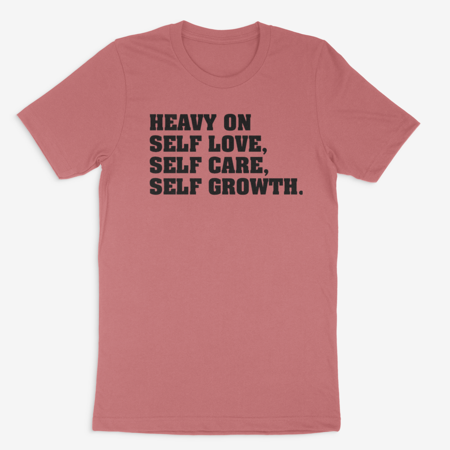 Heavy on it all Tee (Black)