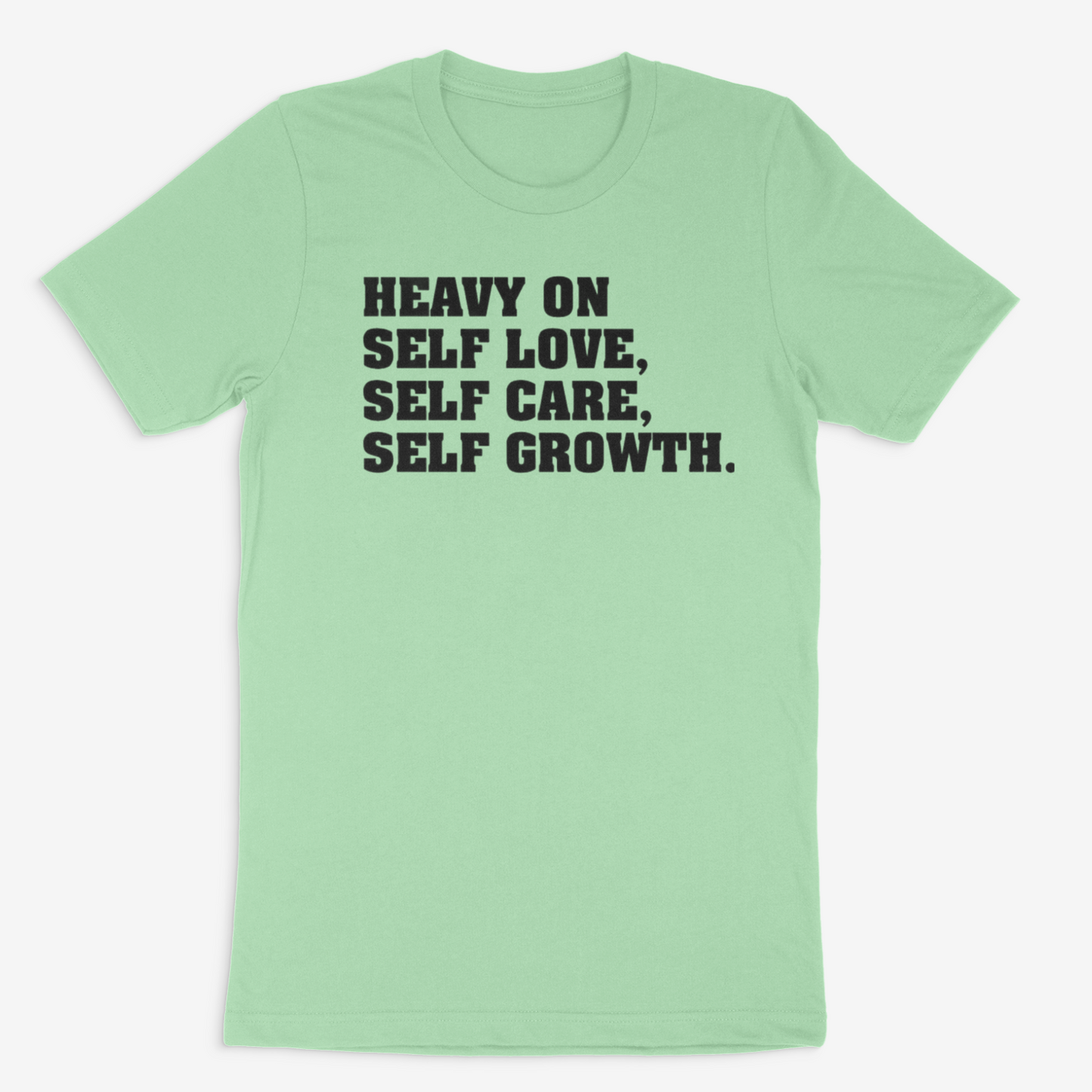 Heavy on it all Tee (Black)