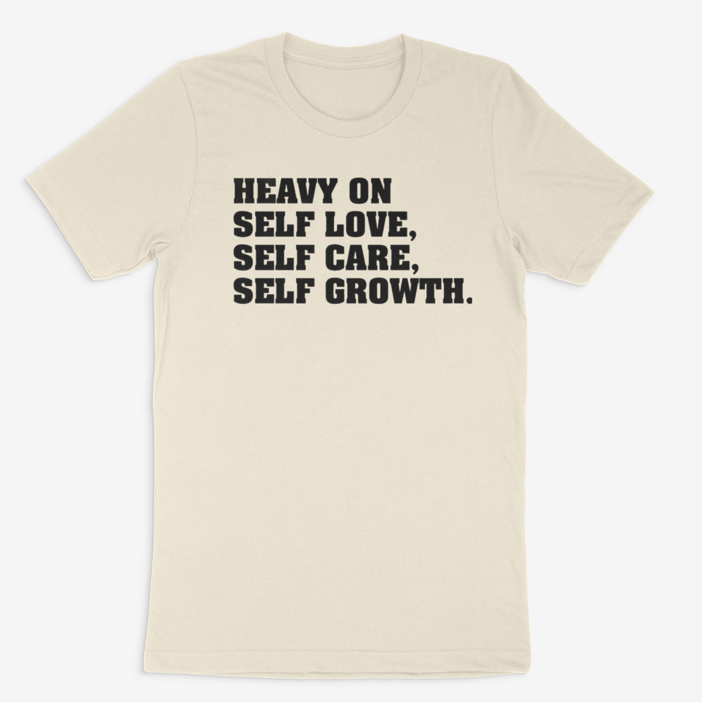 Heavy on it all Tee (Black)