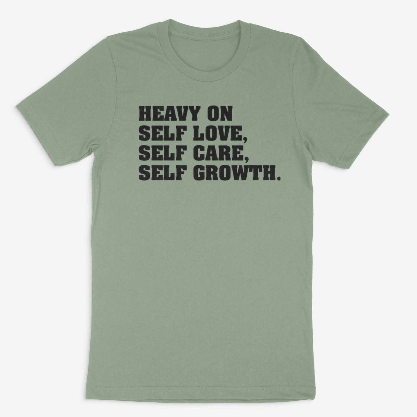 Heavy on it all Tee (Black)