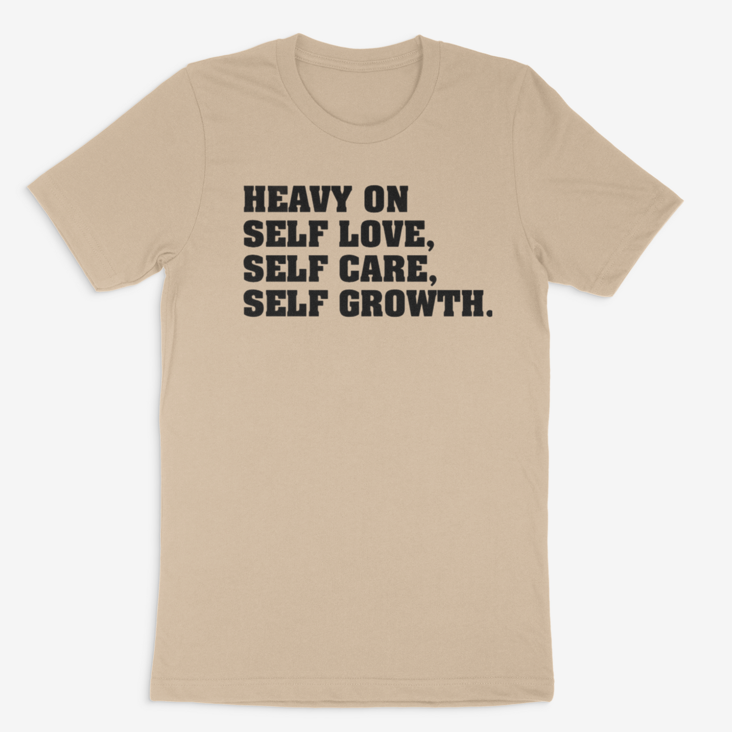 Heavy on it all Tee (Black)