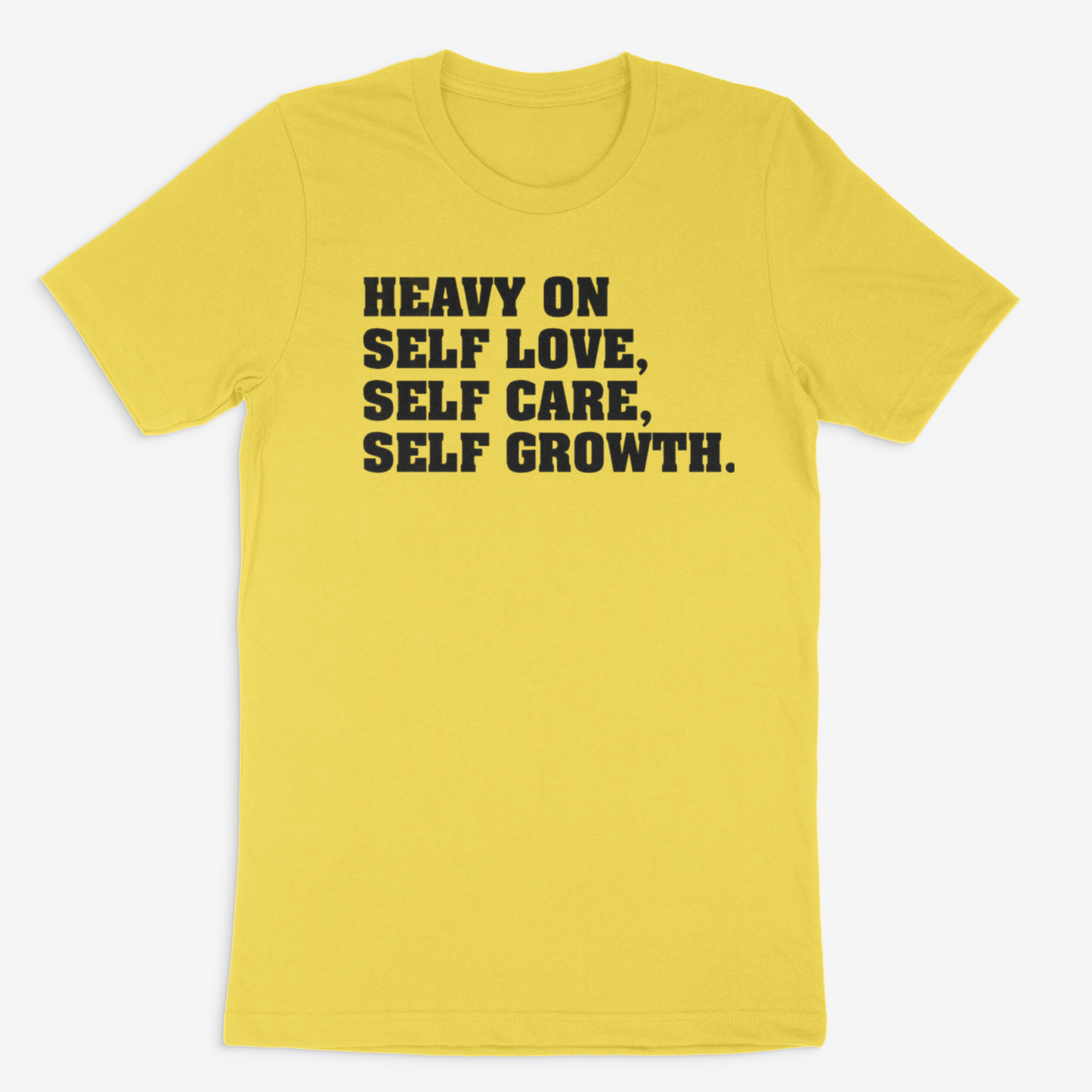 Heavy on it all Tee (Black)