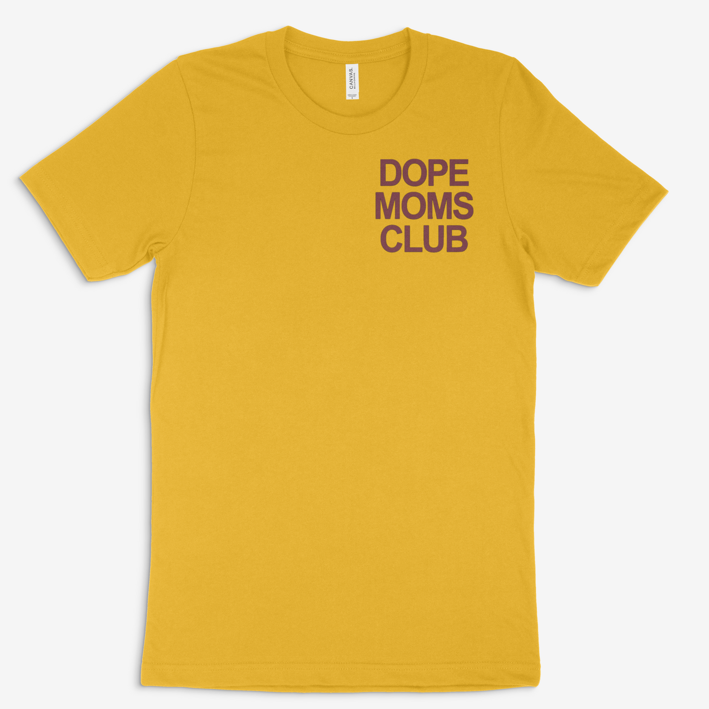 Dope Moms Club ( Maroon) Tee