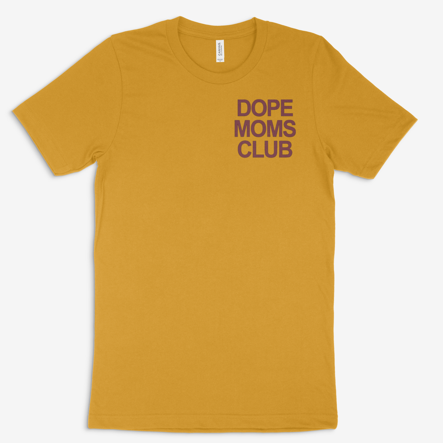 Dope Moms Club ( Maroon) Tee