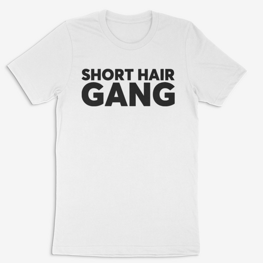 Short Hair Gang Tee (Black)