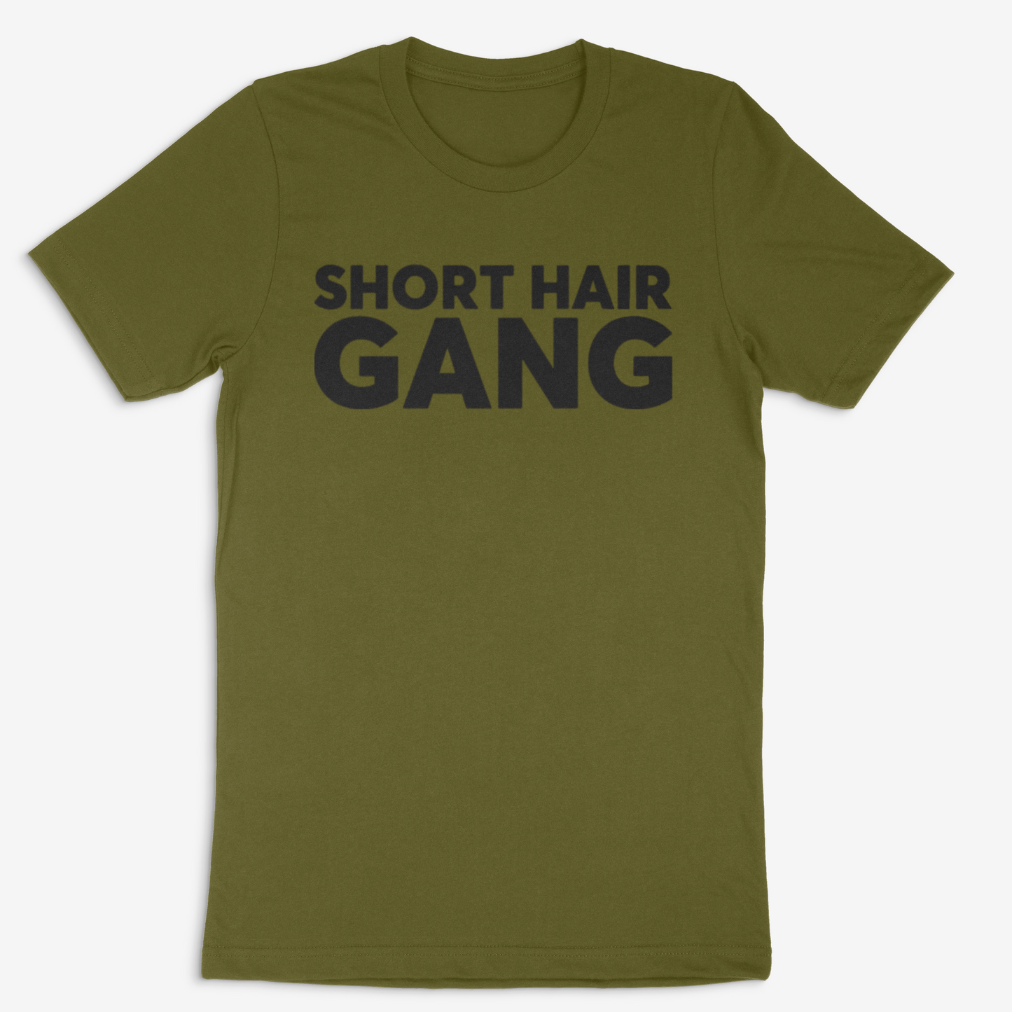 Short Hair Gang Tee (Black)