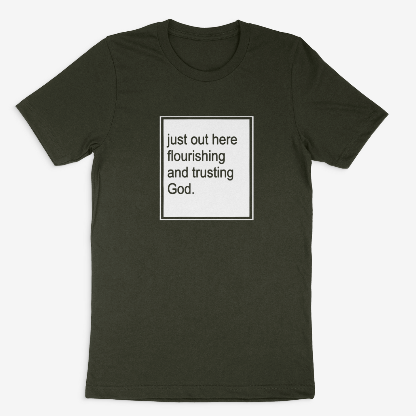 Flourishing and Trusting Tee