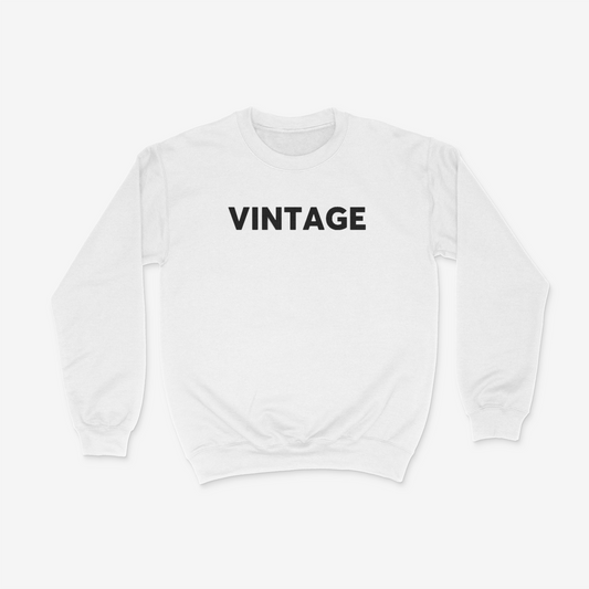 Vintage ( Black) Crewneck