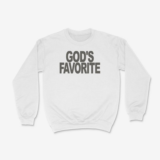 God's Favorite Crewneck PUFF