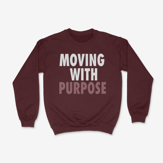 Moving with Purpose Crewneck